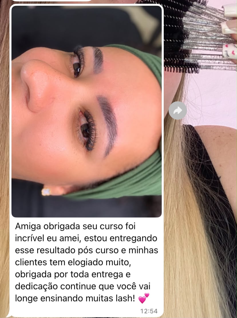 Depoimento de aluna sobre o curso